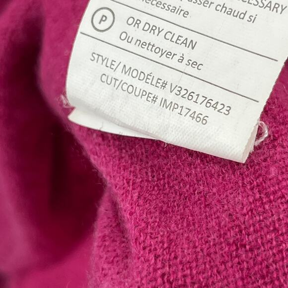 VINCE Cashmere Sweater Womens XS 100% Luxury Tunic Jumper Pullover Pink - Picture 12 of 15